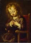 Murillo Bartolome Esteban Infant Christ Pricked with the Crown of Thorns - Hermitage